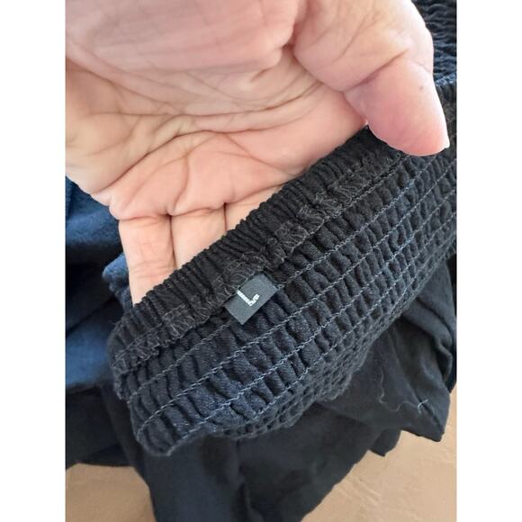 Womens Pants Wide Leg High Waisted Palazzo Pants Summer Flowy Size L - Picture 7 of 7